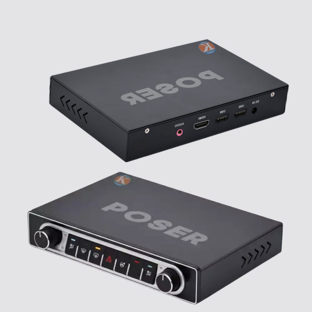 Poser — front and back