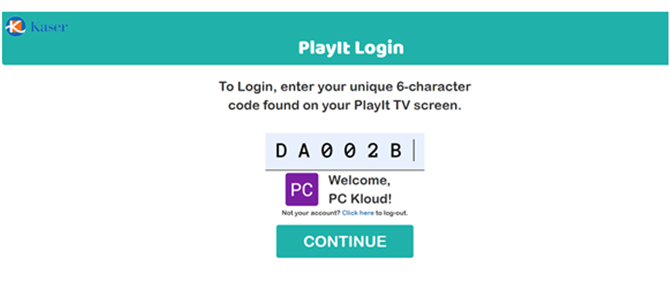 Backend login